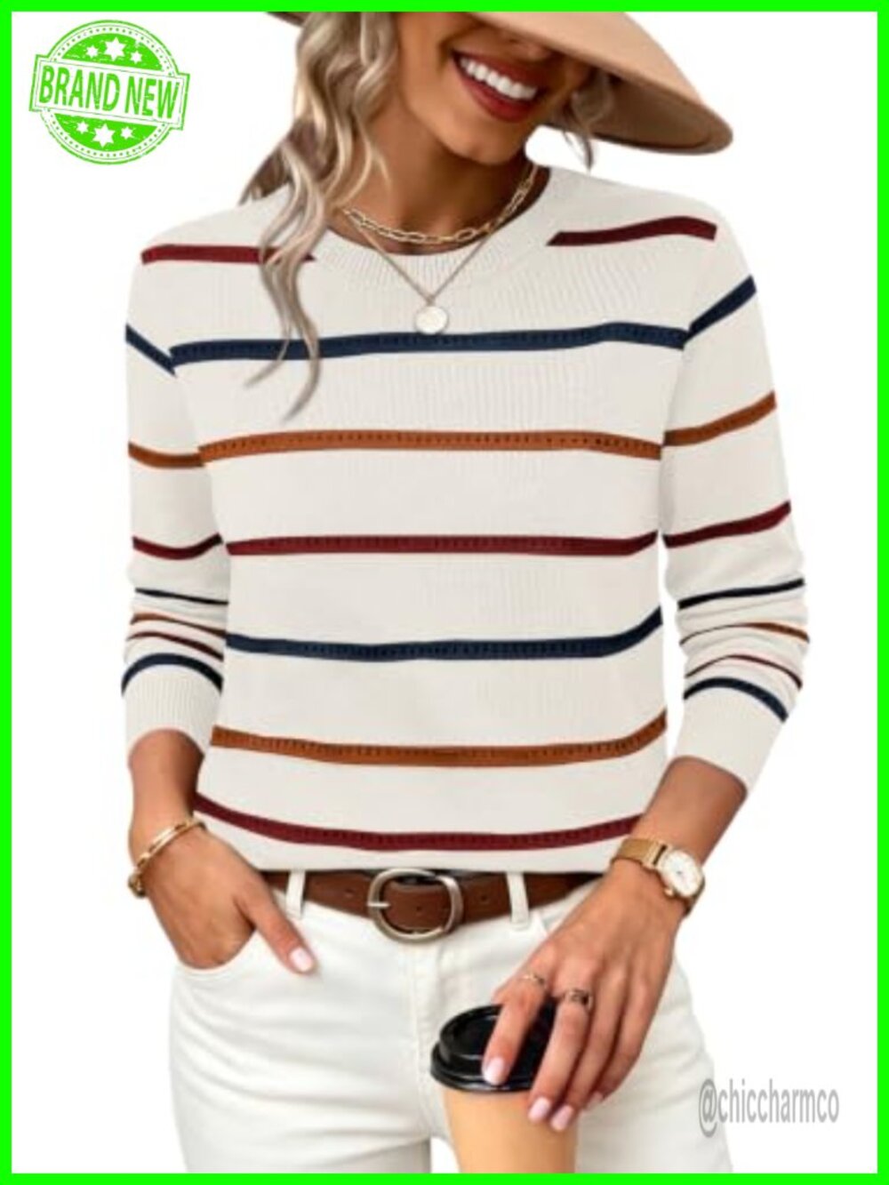 WIHOLL Women's Hollow Out Knit Sweater Pullover Cap Sleeve Business Casual